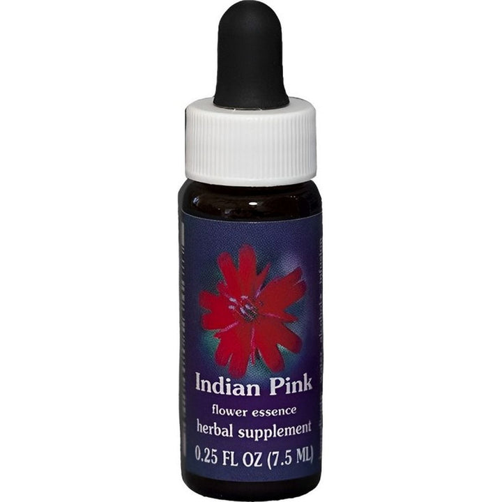 Flower Essence Services Supplement Dropper, Indian Pink, 0.25 Ounce