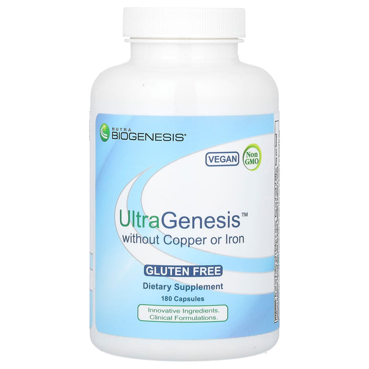 BioGenesis- Ultra Genesis w/o Iron/Copper 180vcaps