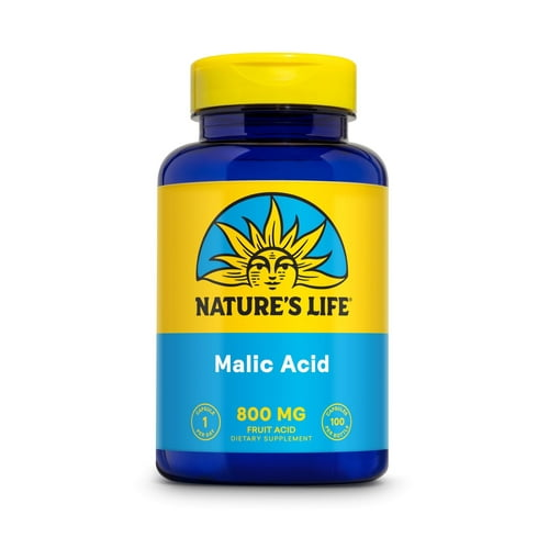 Nature s Life Malic Acid 800 mg 100 Count