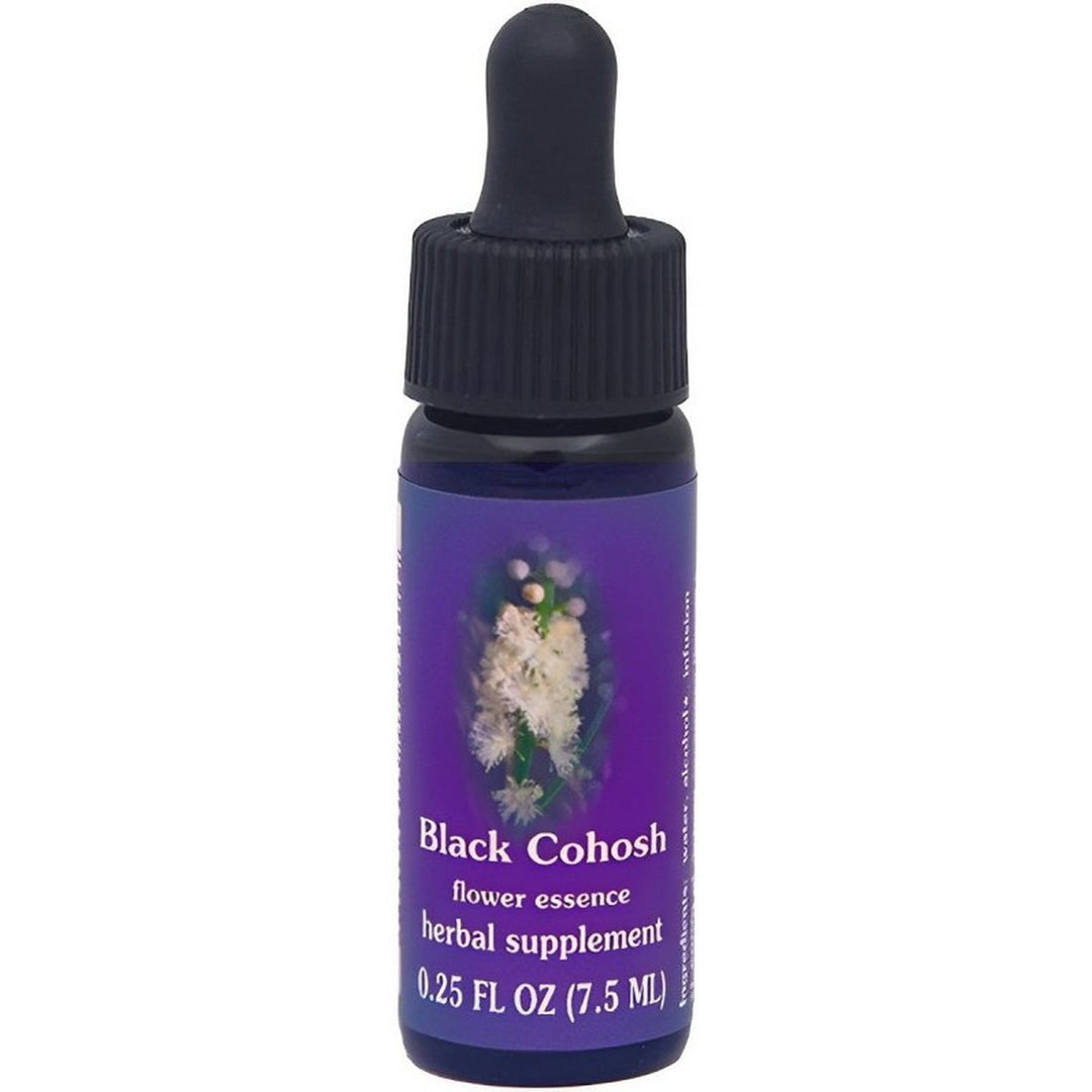 Flower Essence Services Dropper Herbal Supplements, Black Cohosh, 1 Ounce
