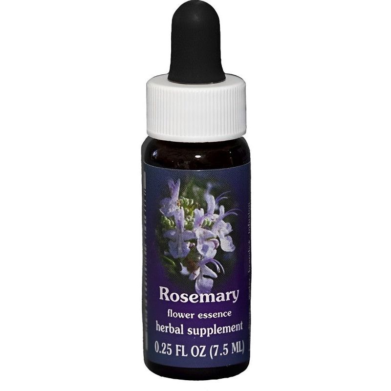 Rosemary Dropper, 0.25 oz by Flower Essence Services (Pack of 3)