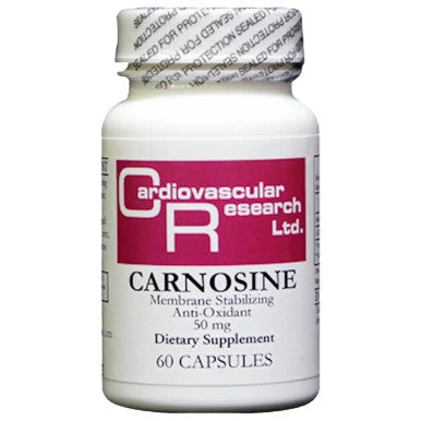 Carnosine 50mg 60 Capsules - Pack of 3