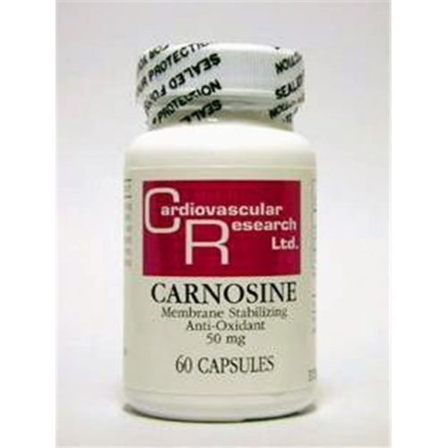 Ecological Formulations Carnosine 50mg 60 Capsules - Pack of 3