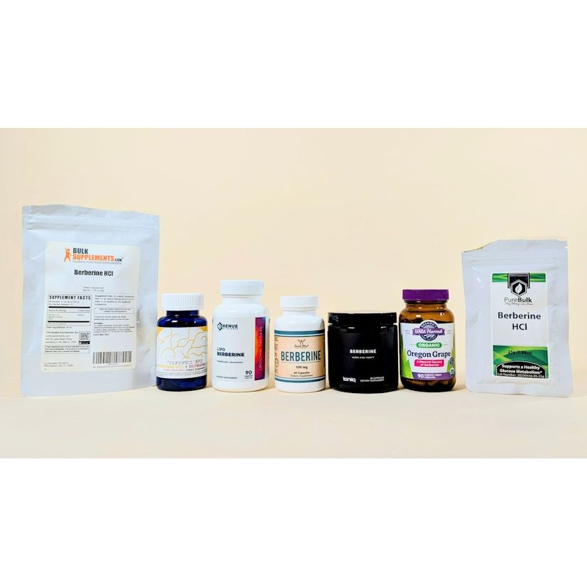 Pure Berberine - 366 Capsules