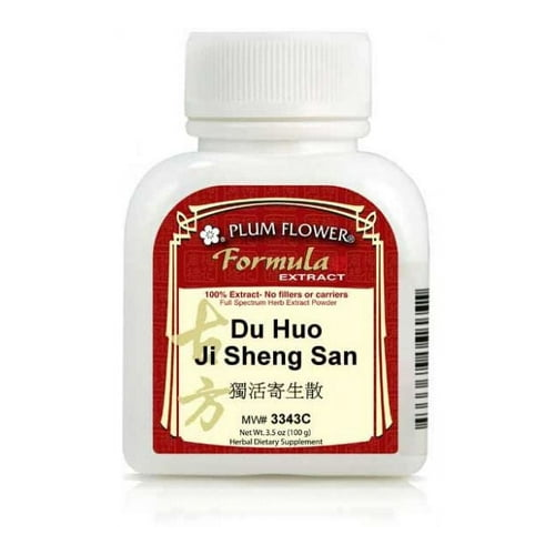 Plum Flower Du Huo Ji Sheng San extract powder 100 g/bt