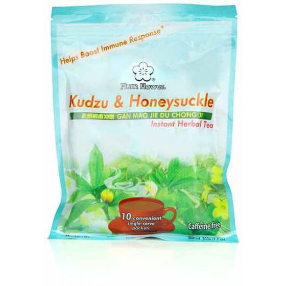 Plum Flower Gan Mao Jie Du Chong Ji (kudzu & Honeysuckle Beverage), 10 Packets by MayWay