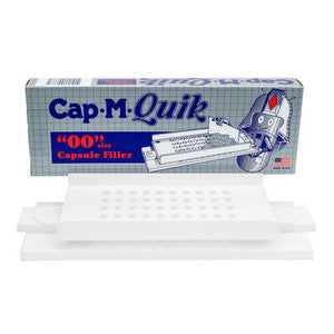 Plum Flower Cap M Quik Capsule Filler For Size 00 Capsules Diy Quick Fill (no Tamper) by MayWay