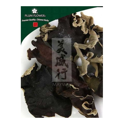Plum Flower Hei Mu Er (Bai bei) unsulfured Auricularia auricula sporophore 125 g/bag