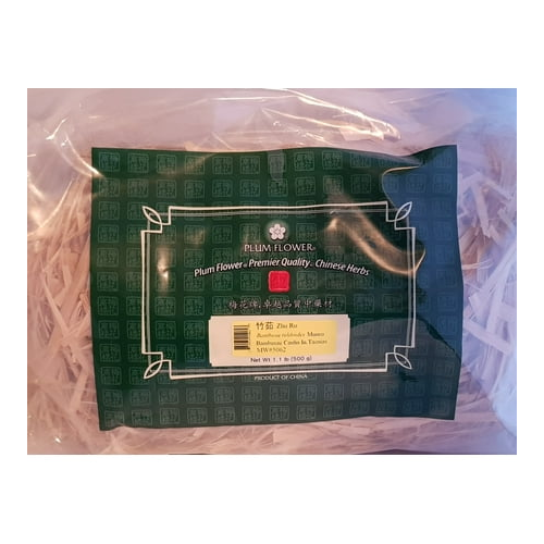 Bamboo Shavings Zhu Ru Plum Flower Cut Form 250 grams