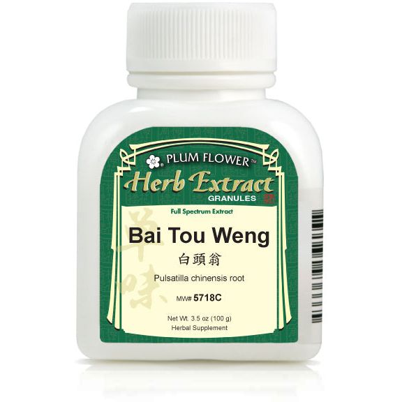 Bai Tou Weng, unsulfured Pulsatilla chinensis root Plum Flower500 grams/bag