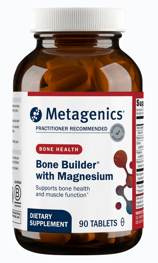 Metagenics Bone Builder with Magnesium Tablets with Calcium, Phosphorus and Vitamin D to Help Maintain Healthy Bone Density - 60 Servings