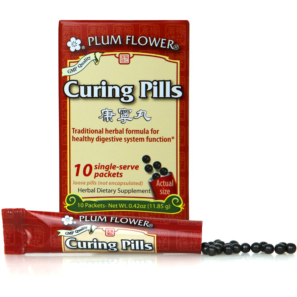Curing Pills (Stick Pak) - Kang Ning Wan - Economy - Plum Flower by Mayway (Pack of 50)