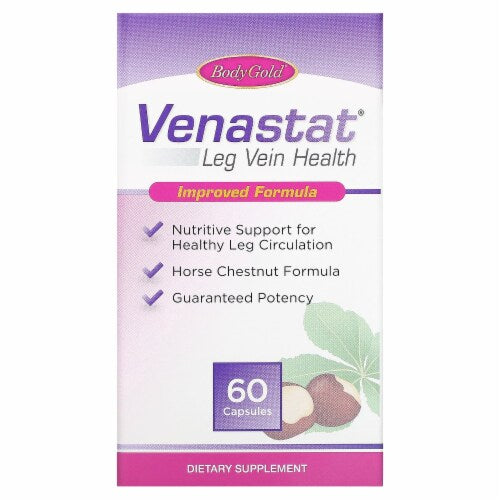 Ginsana Venastat, 60 Capsules (2-Pack)