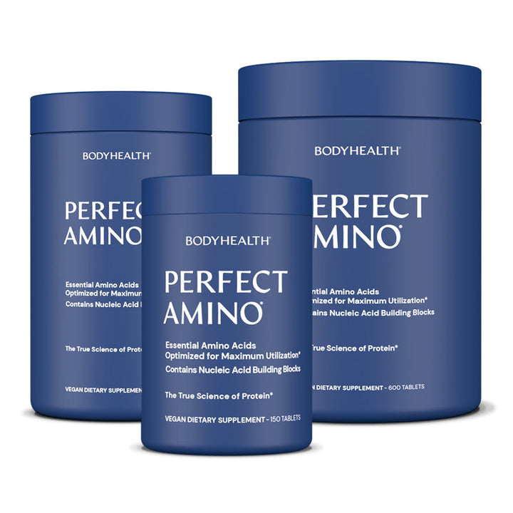 Perfect Amino Tablets / Non-Coated / 600 ct. (120 servings) - front