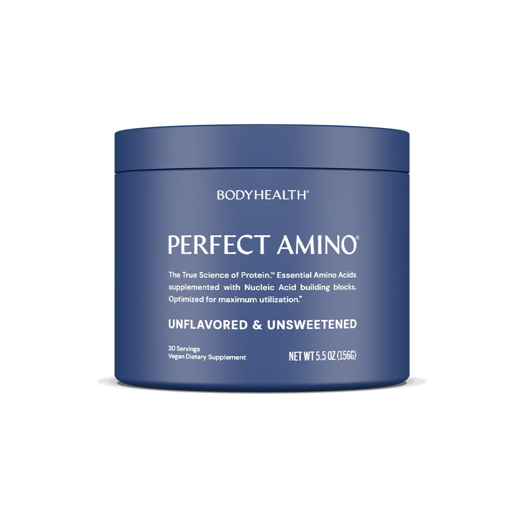 Perfect Amino Powder / 120 Serving Container / Unflavored - Lightly Sweetened - front