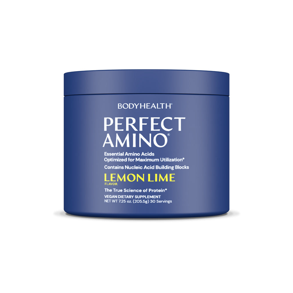 Perfect Amino Powder / 120 Serving Container / Lemon Lime - front