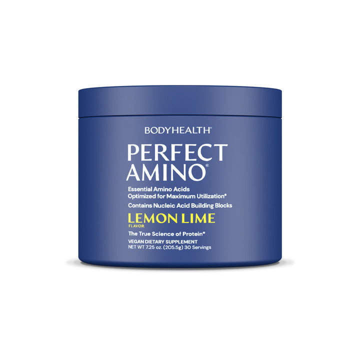 Perfect Amino Powder / 120 Serving Container / Lemon Lime - front