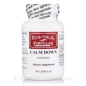 Calm Down (Anxiolytic - 200 mg L-Taurine, 100 mg L-Theanine, 100 mg GABA) / 60C