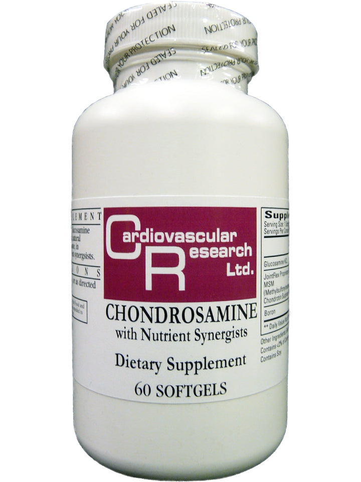 Chondrosamine 60 Softgels by Ecological Formulas/CVR - front