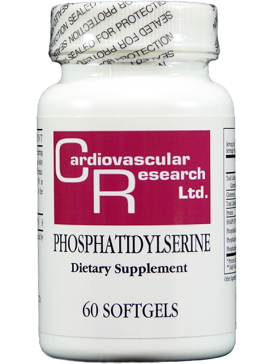 Ecological Formulas Phosphatidylserine 60 softgels SERINE2 SD - front