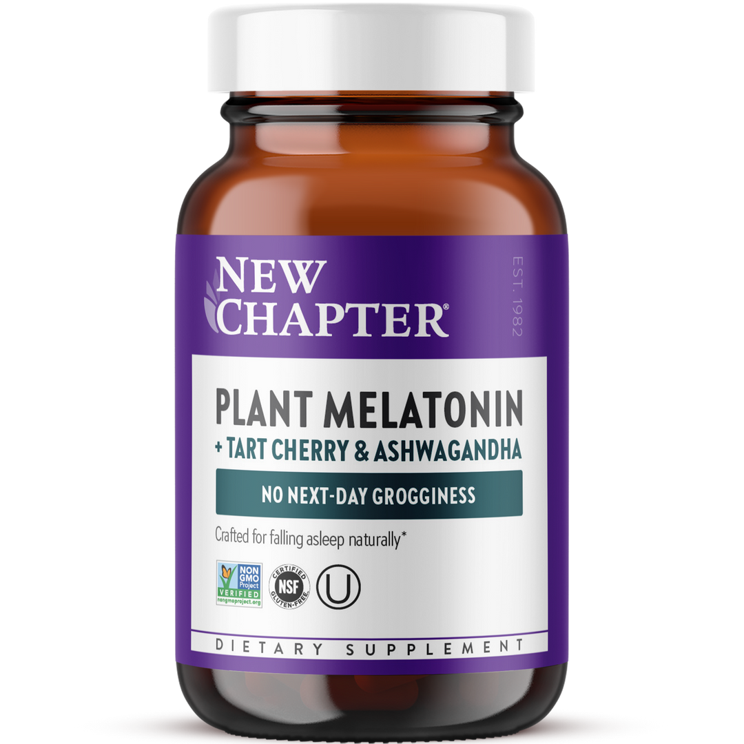 Plant Melatonin + Tart Cherry &amp; Ashwagandha