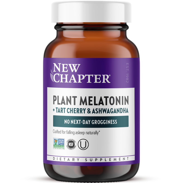Plant Melatonin + Tart Cherry &amp; Ashwagandha
