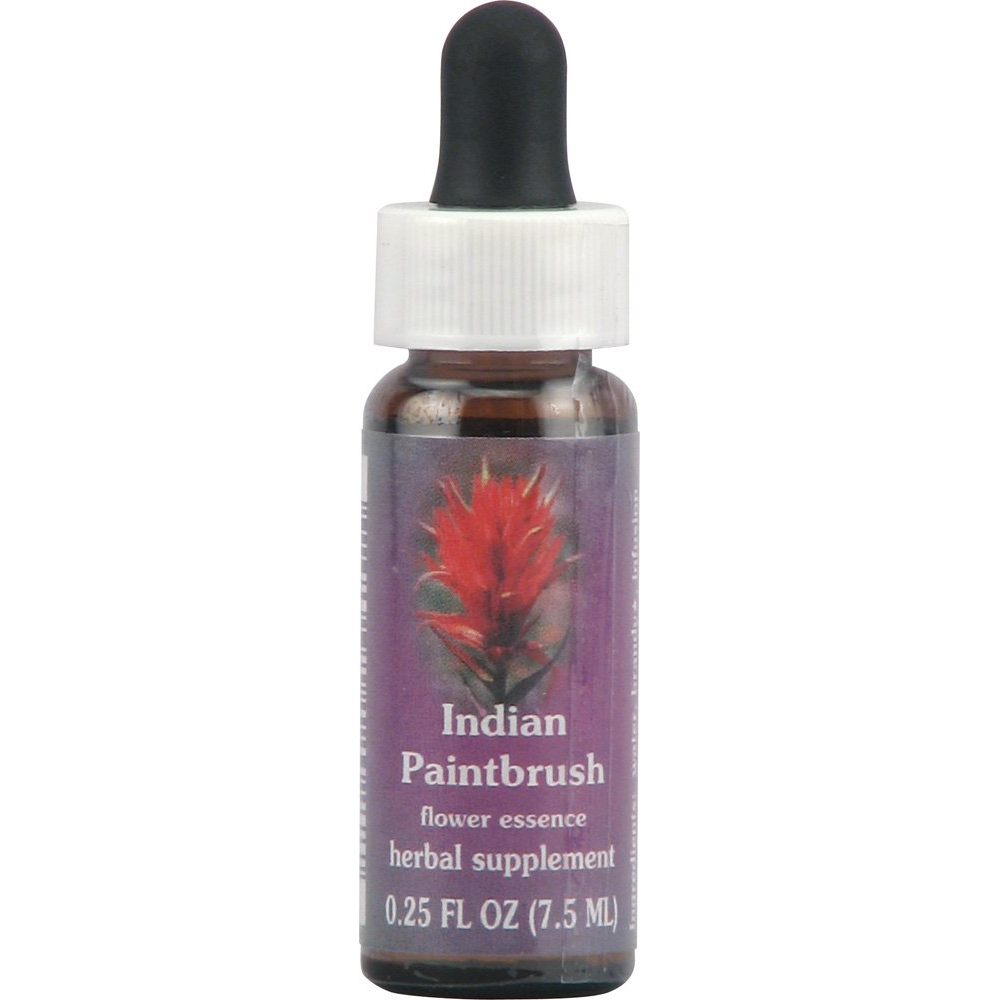 Flower Essence Services Quintessentials Supplement Dropper, Indian Paintbrush, 0.25 Fluid Ounce