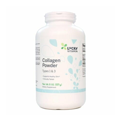 LuckyVitamin - Pure Collagen Protein Powder Types 1 & 3 41 servings - 8 oz.