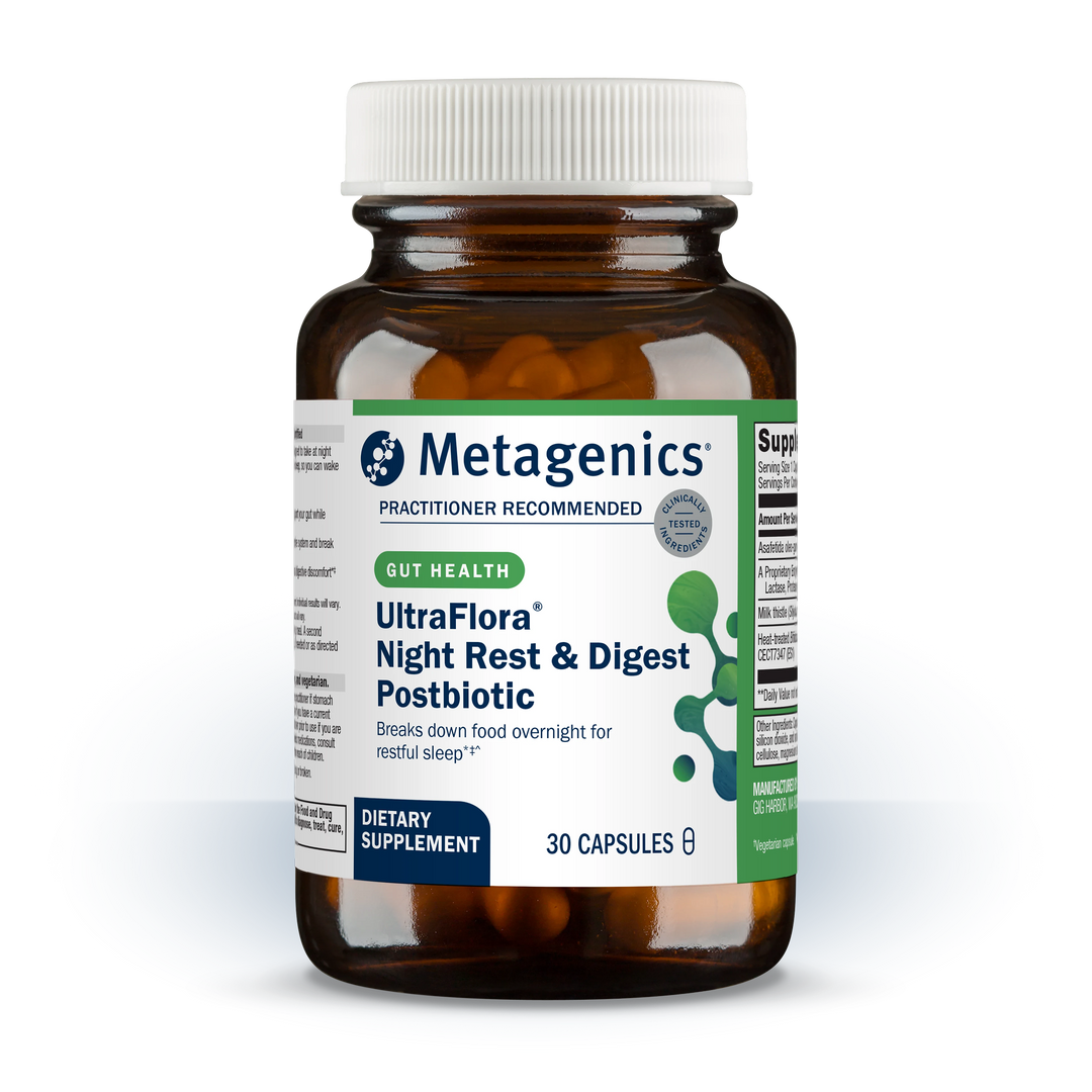 Metagenics UltraFlora Night Rest & Digest | Gut Health and Sleep / 14 ct