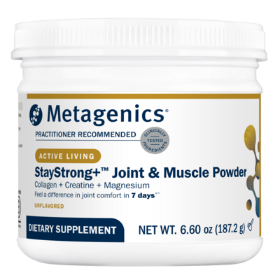 Metagenics StayStrong+™ Joint & Muscle | Collagen and Creatine Powder / 30 ct