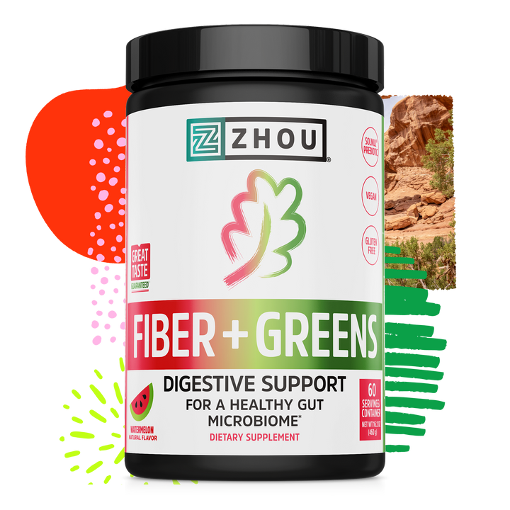 Zhou Nutrition Fiber + Greens / Watermelon