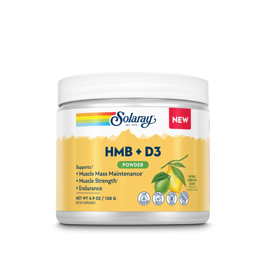 Solaray HMB + Vitamin D3 / Lemon Lime
