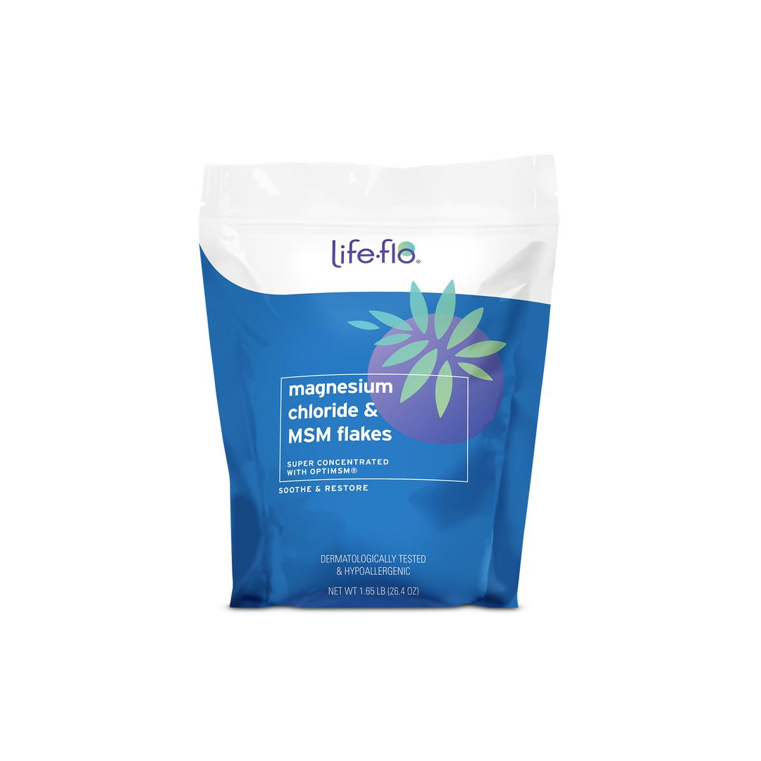 Better Being Magnesium Chloride & MSM Flakes Solaray Kal Heritage