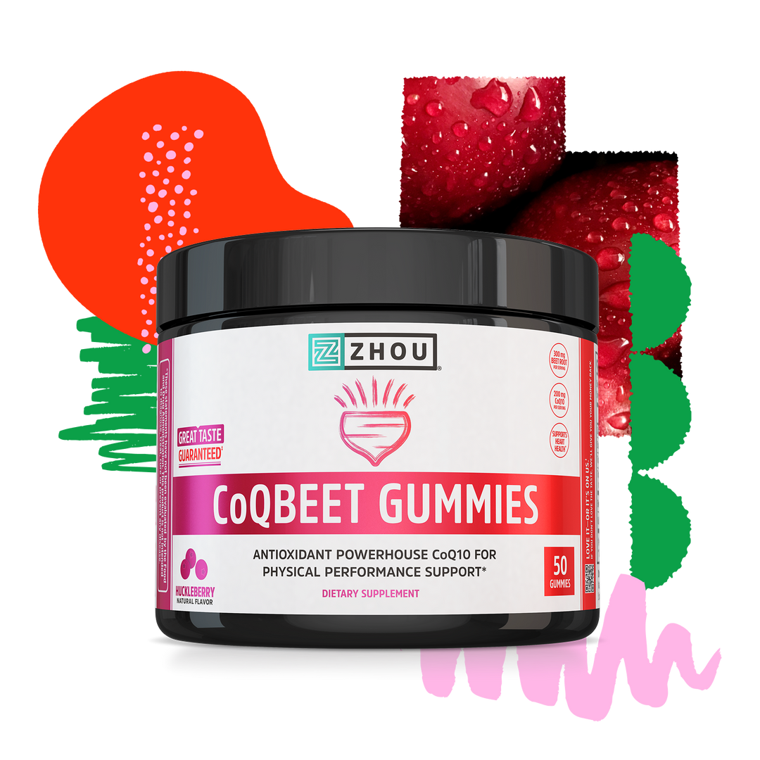 Zhou Nutrition CoQBeet Gummies