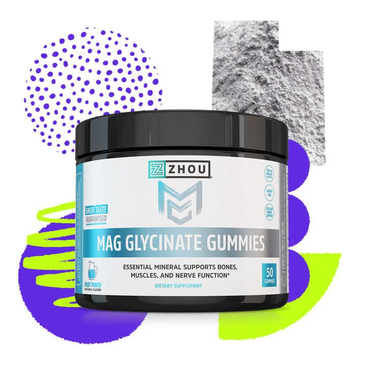 Zhou Nutrition Mag Glycinate Gummies