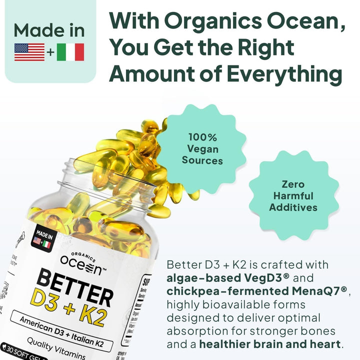 Better Being Vitamin D3 &amp;K2