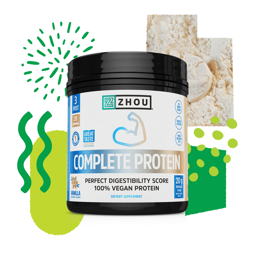 Zhou Nutrition Complete Protein – Vanilla