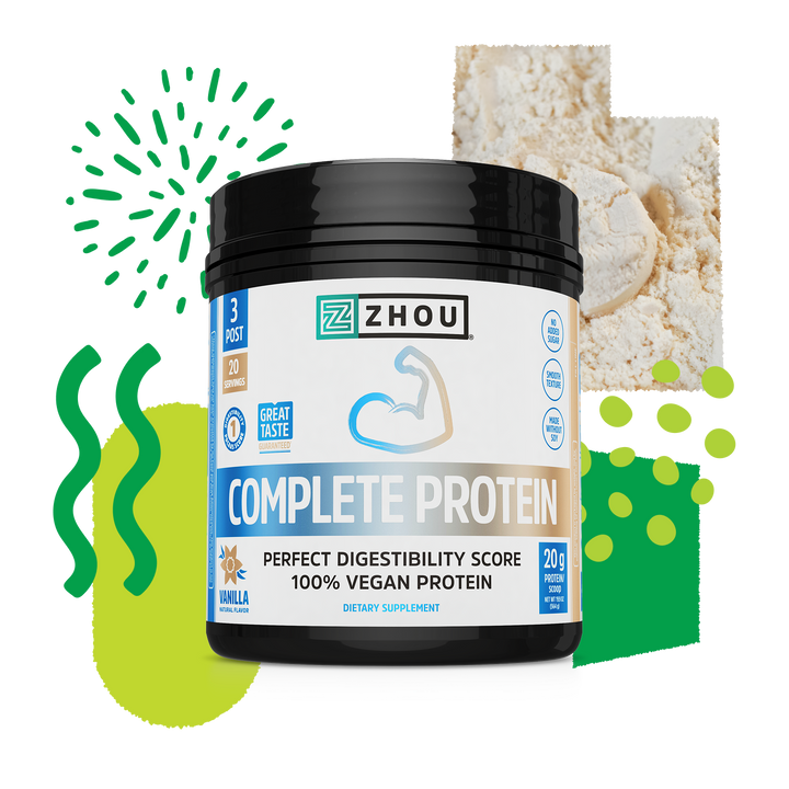 Zhou Nutrition Complete Protein – Vanilla