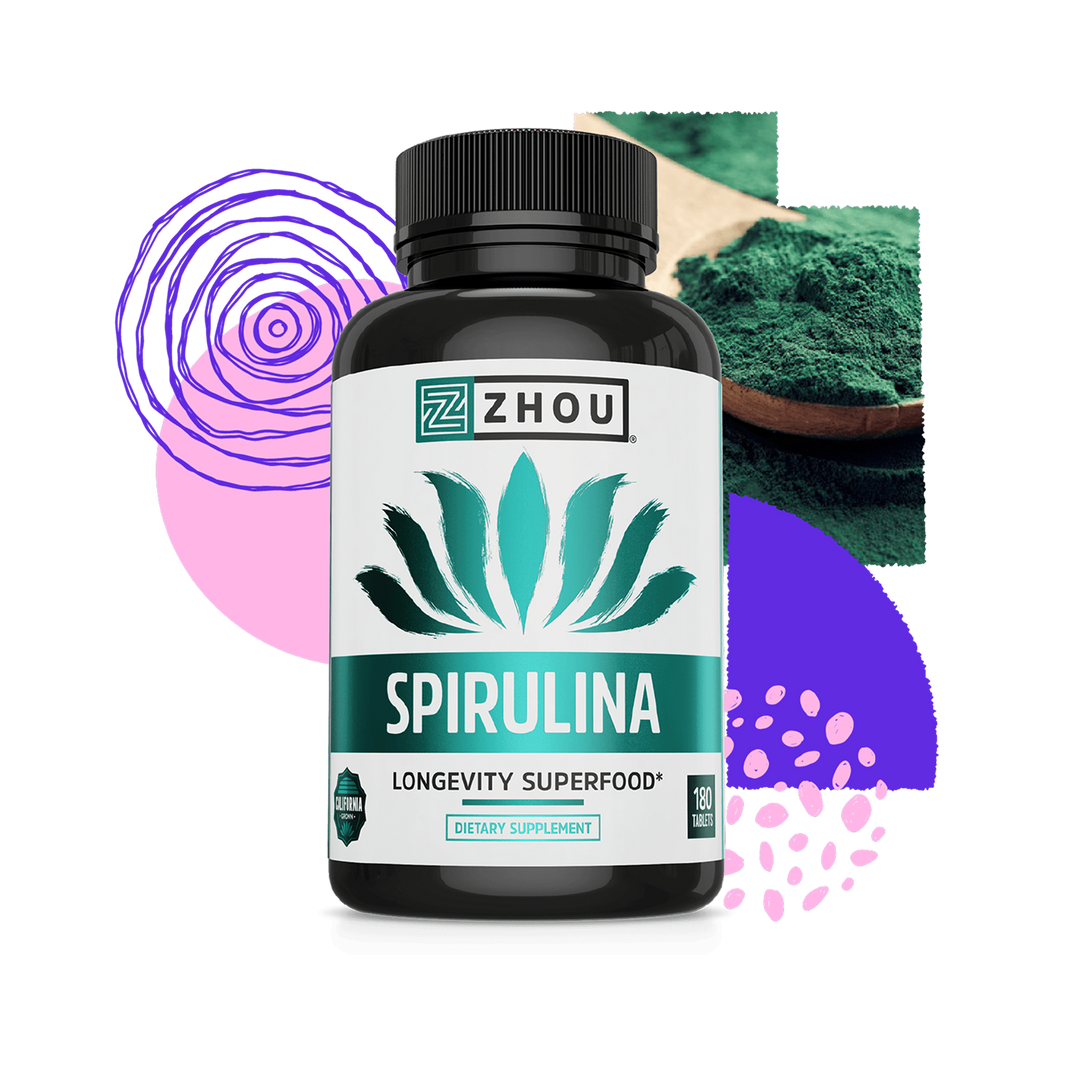 Zhou Nutrition Spirulina Tablets