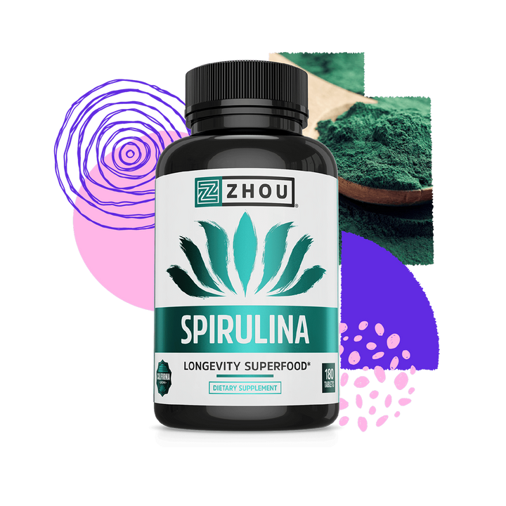 Zhou Nutrition Spirulina Tablets