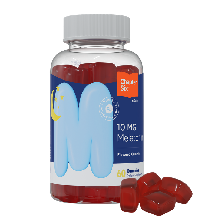 Advanced Nutrition by Zahler Melatonin Gummies 10 mg