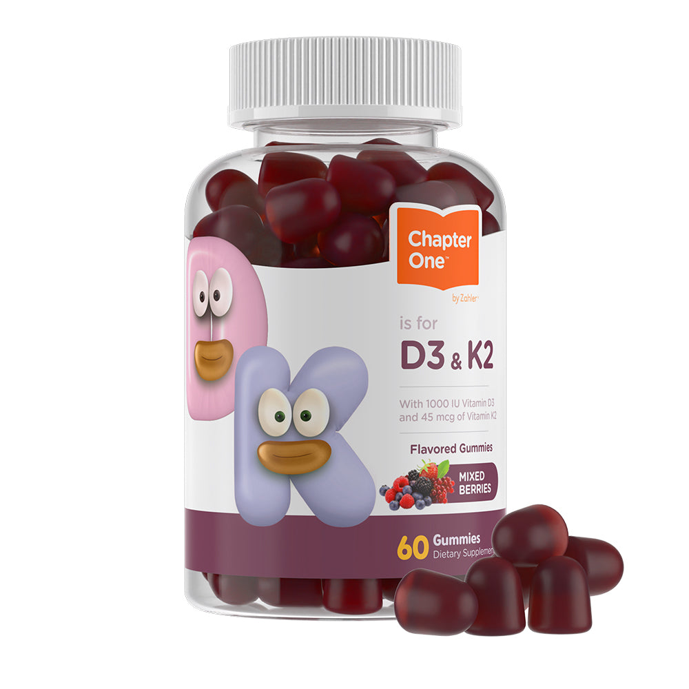 Advanced Nutrition by Zahler Vitamin D3 K2 Gummies / 2gummies