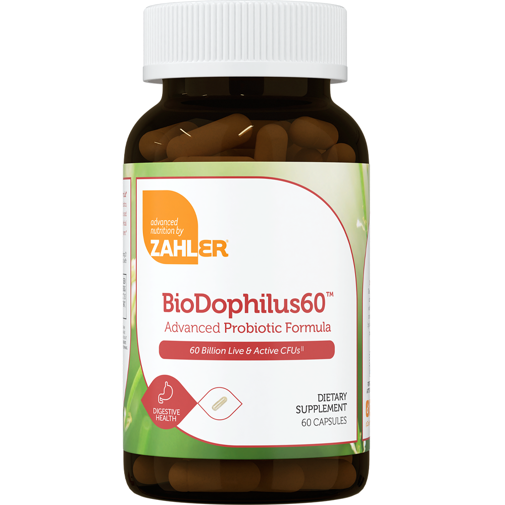 Advanced Nutrition by Zahler BioDophilus 60B / 60 capsules