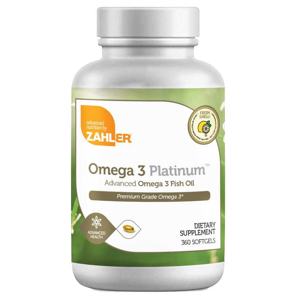Advanced Nutrition by Zahler Omega 3 Platinum / 360 Softgels