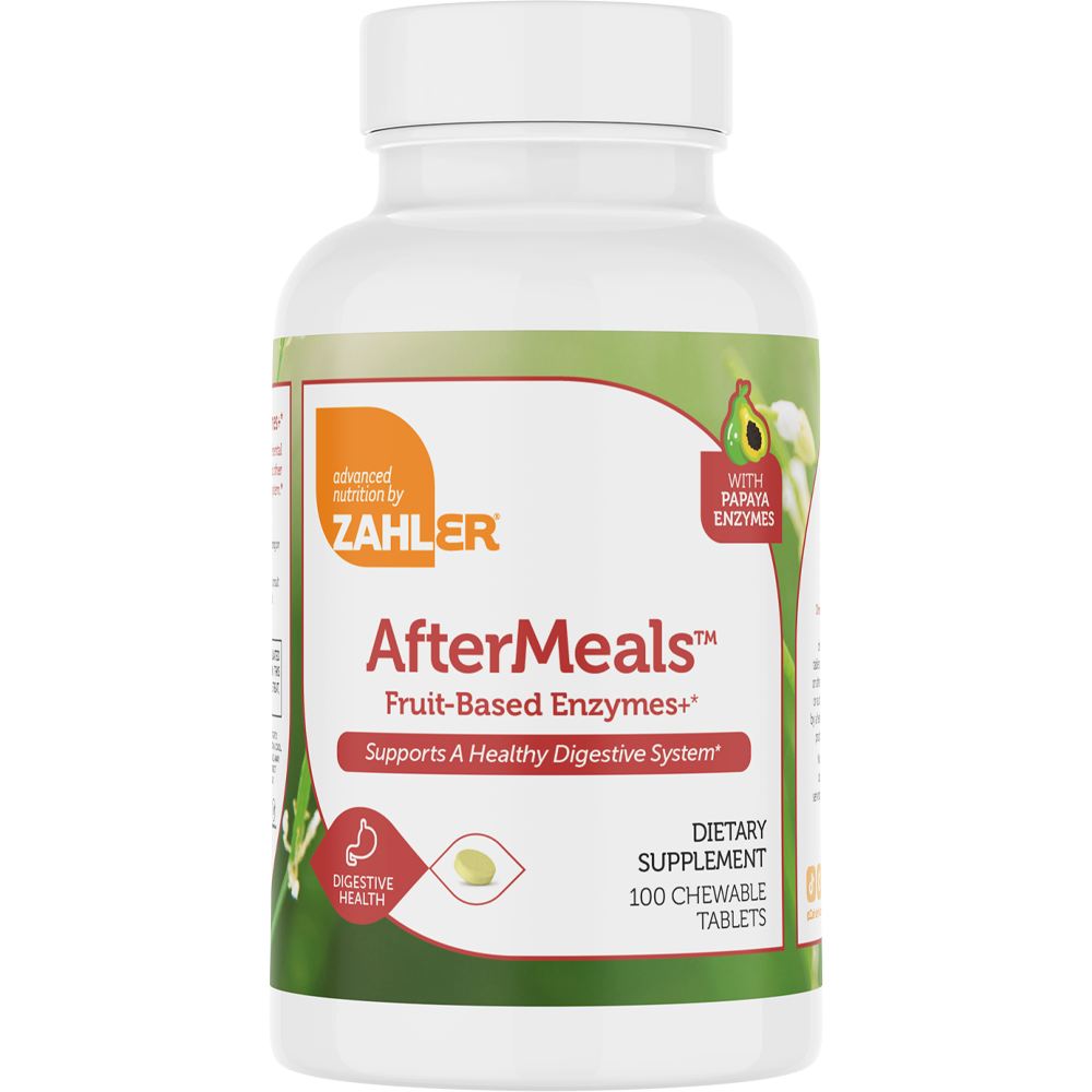 Advanced Nutrition by Zahler AfterMeals / 100 Chewables