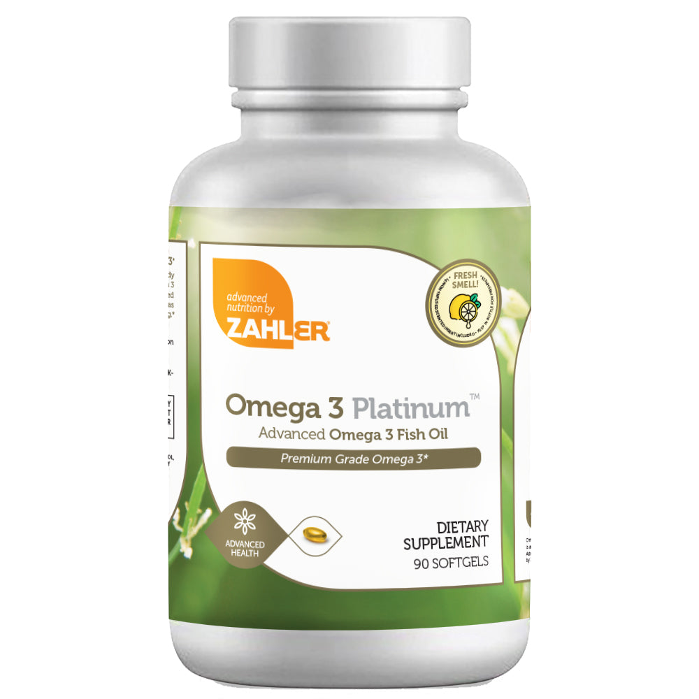 Advanced Nutrition by Zahler Omega 3 Platinum / 90 Softgel Capsules