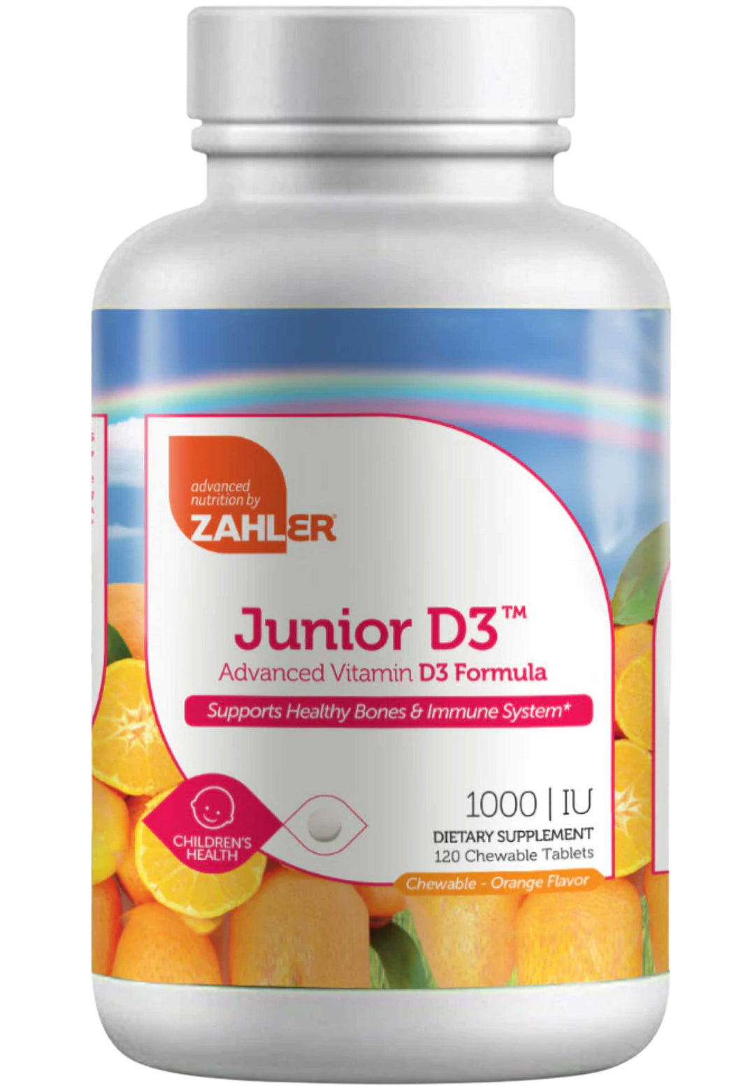 Advanced Nutrition by Zahler Junior D3 / 120 Chewables