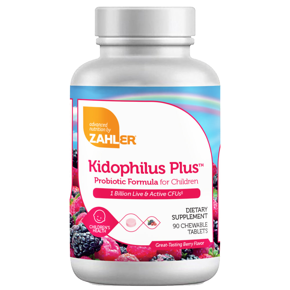 Advanced Nutrition by Zahler Kidophilus Plus / 180 Chewables