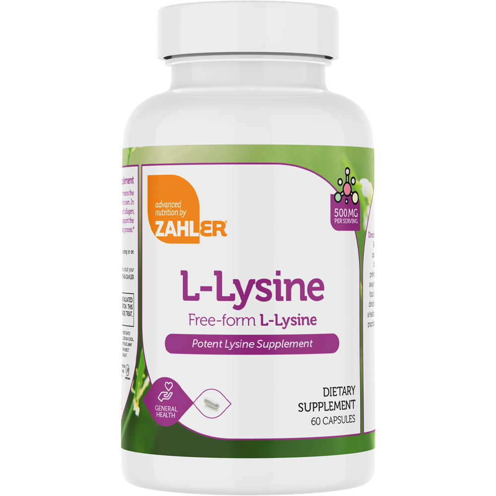 Advanced Nutrition by Zahler L-Lysine