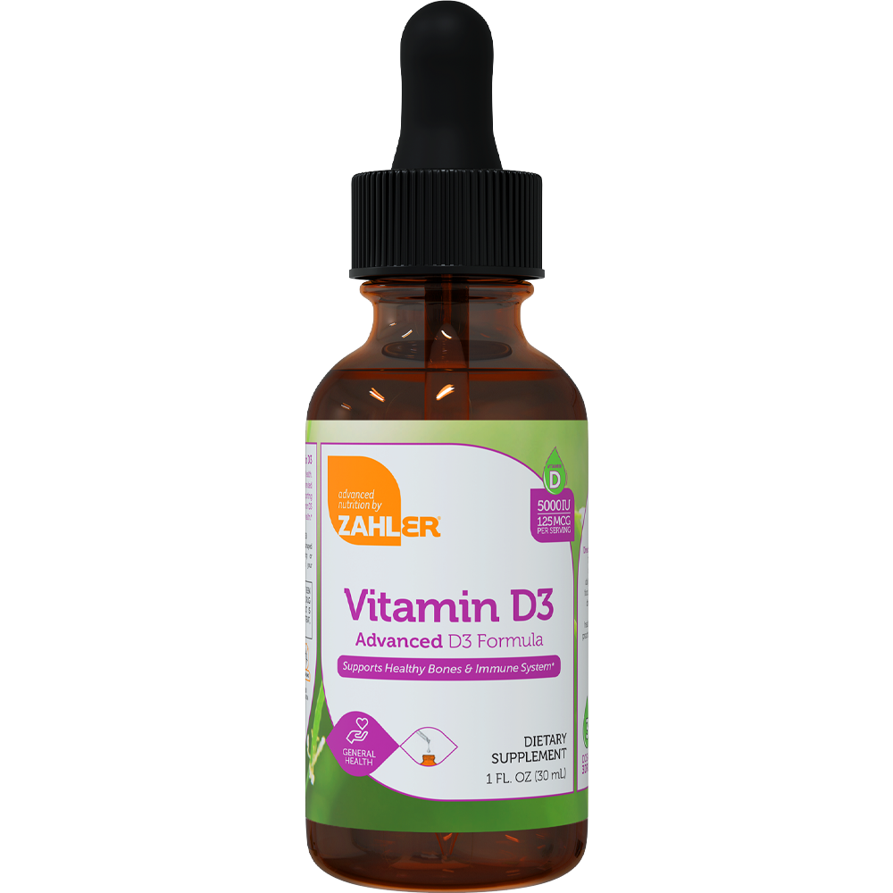 Advanced Nutrition by Zahler Vitamin D3 5000IU Liquid / 30 Milliliters